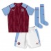 Aston Villa Moussa Diaby #19 Primera Equipación Niños 2023-24 Manga Corta (+ Pantalones cortos)